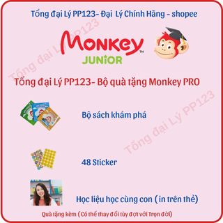 Monkey PRO trọn đời gồm (ABC/junior 5.0/Stories/Speak/Math/Vmonkey) cho bé 0-15 Tuổi