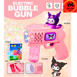  Súng bắn bong bóng xà phòng hoạt hình dễ thương – Đồ chơi cho bé gái - tặng kèm pin 