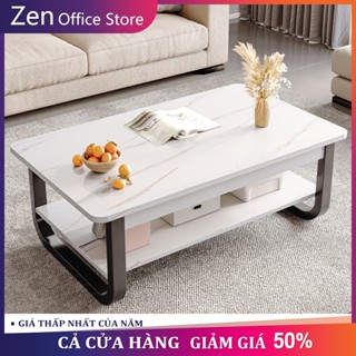 ZEN Bàn trà phòng khách nhà nhỏ cho thuê nhà với ghế sofa hiện đại đơn giản bàn trà đơn giản 2025mới