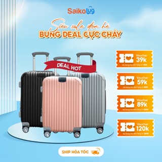 Vali kéo du lịch cao cấp 221 Uzo kích thước 20, 24 inch chính hãng Hùng Phát - Bảo hành 5 năm