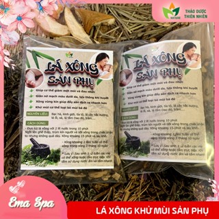 Lá Xông Phụ Sản Sau Sinh - Khử mùi hôi bà bầu, giữ ấm cơ thể, hơn 12 loại thảo dược [HOT]