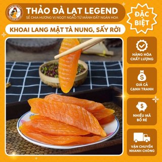  KHOAI LANG MẬT TÀ NUNG SẤY RỜI TỪNG CỦ ĐỘC QUYỀN 100% ĐÀ LẠT  - THẢO ĐÀ LẠT LEGEND 