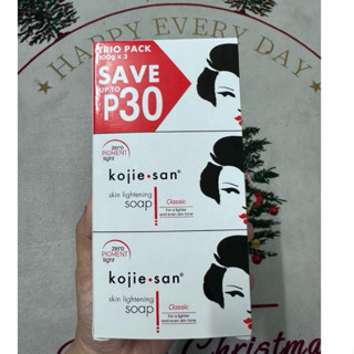 SET 3 xà phòng Kojiesan dưỡng trắng giảm thâm mụn mặt 7 toàn thân dành cho cả nam và nữ