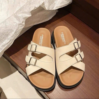 Dép Quai Chéo Có Khuy Điều Chỉnh 3 Màu