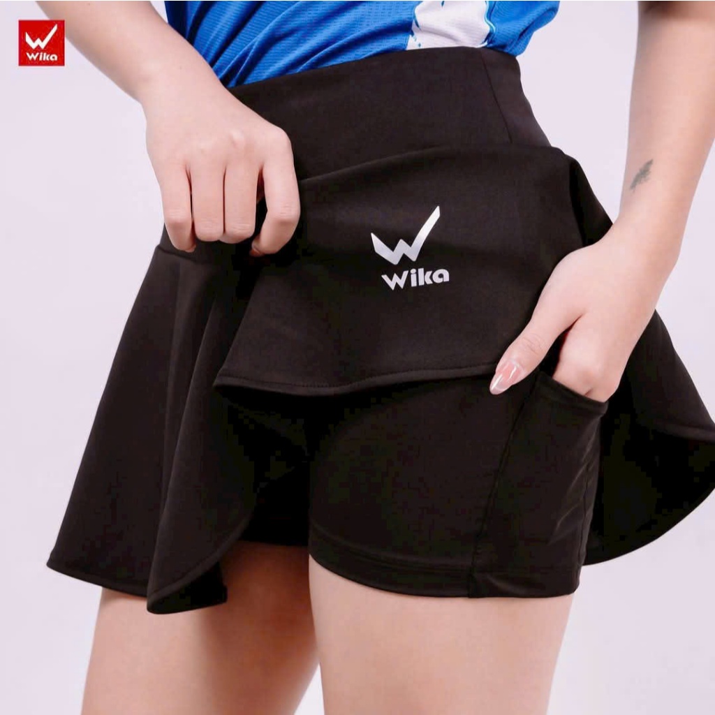 Chân váy quần thể thao chính hãng Wika cầu lông pickleball bóng bàn tennis cao cấp tốt bền đẹp xịn