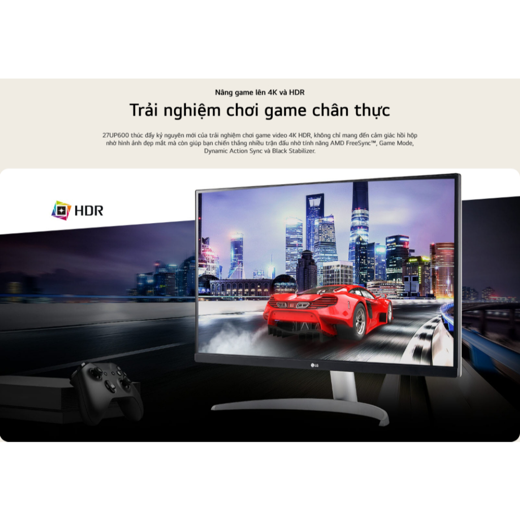 [ Chính Hãng ] Màn Hình LG 27UP600K-W 27'' 4K UHD IPS VESA DisplayHDR™ 400 - Bảo hành LG 2 năm | BigBuy360 - bigbuy360.vn