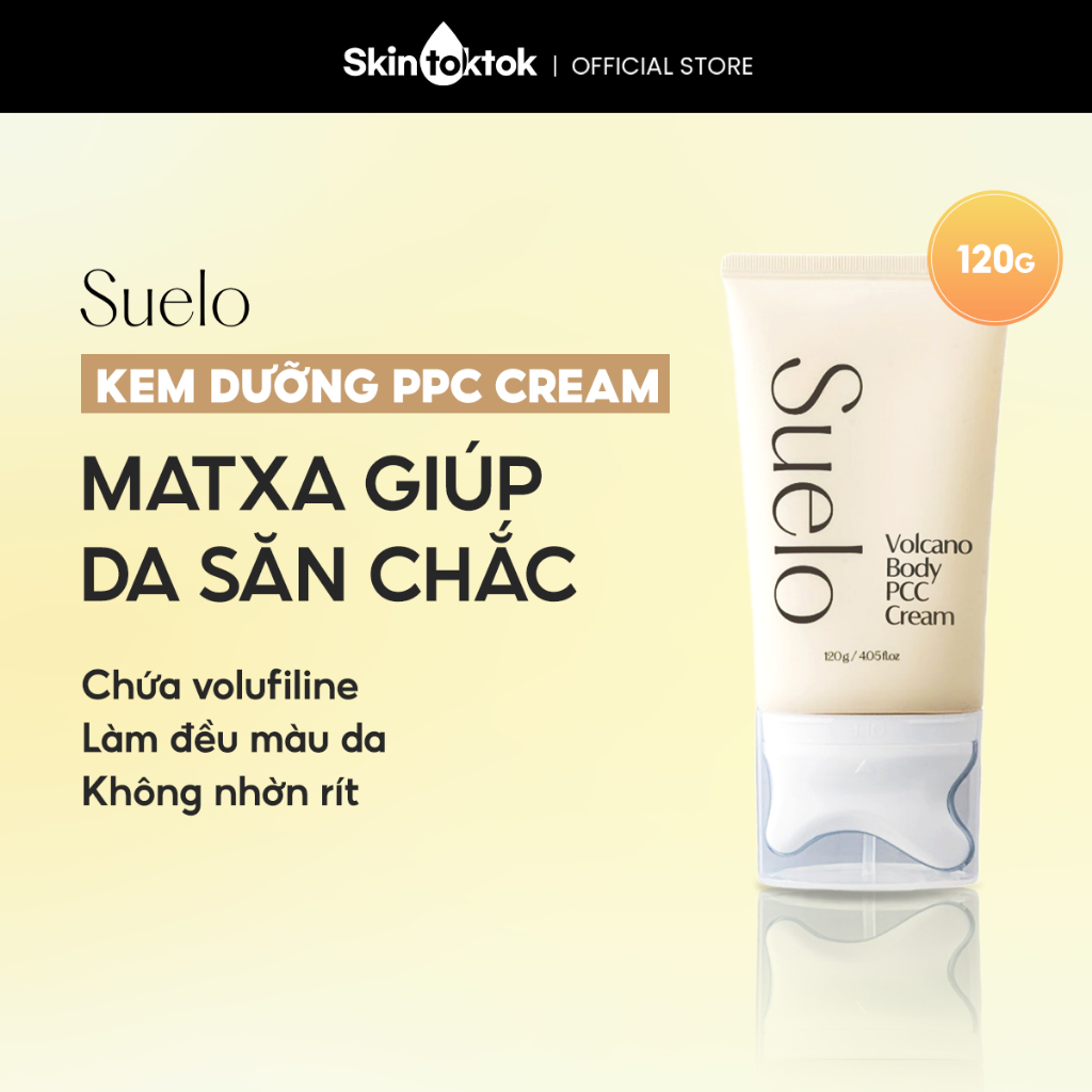 [SUELO] Kem dưỡng Matxa săn chắc da SUELO PPC Cream 120g