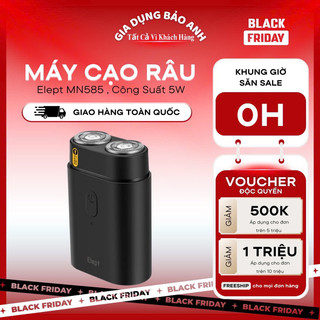  Máy Cạo Râu Mini Elept MN585  Lưỡi Tự Mài Sắc  Chống Nước 