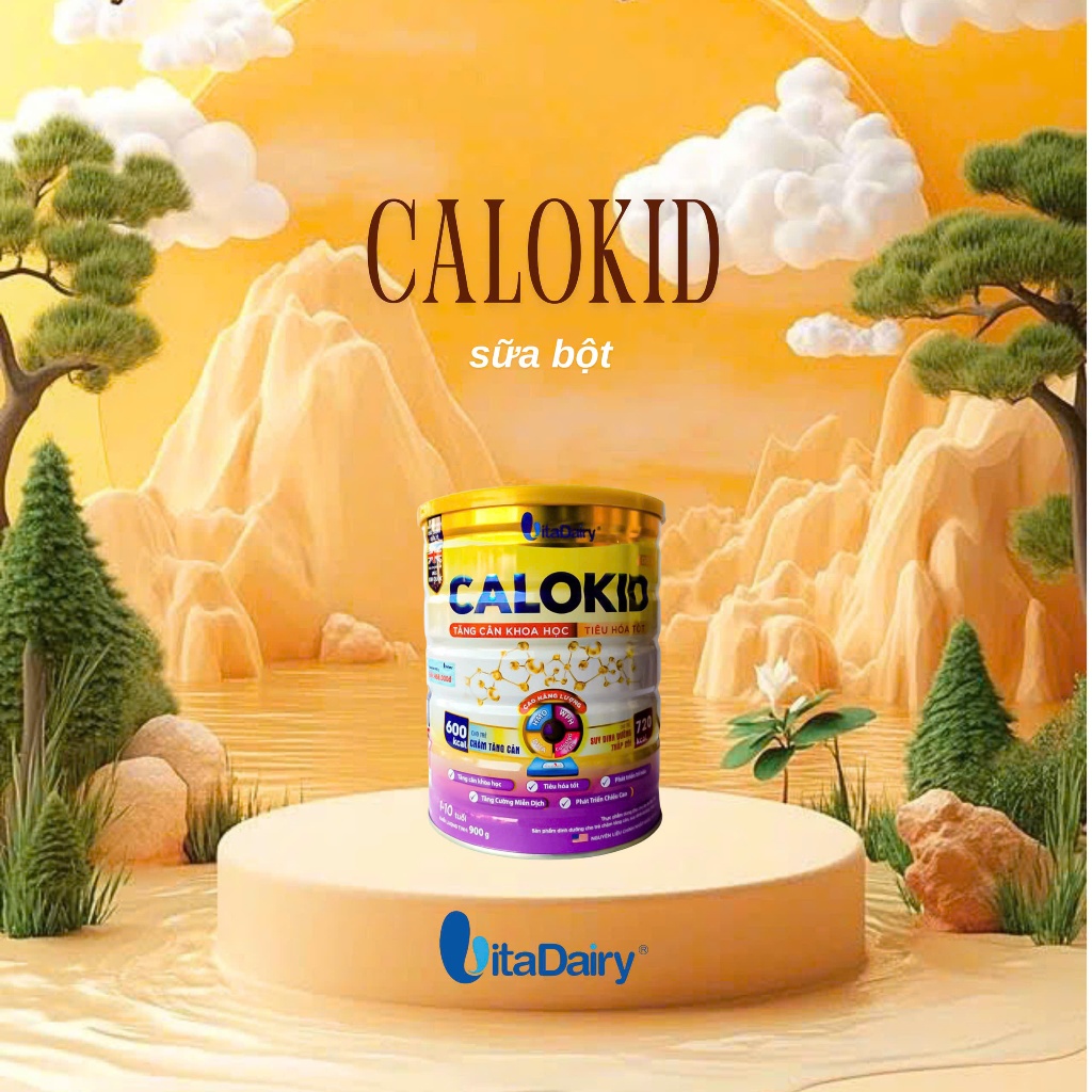 SỮA BỘT DINH DƯỠNG CALOKID CHO BÉ