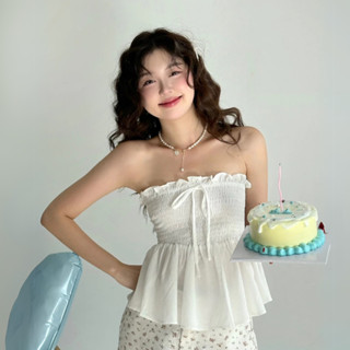 Áo cúp ngực nơ trước dễ thương nữ tính có nhiều màu sắc Ivy Miều Est.2013