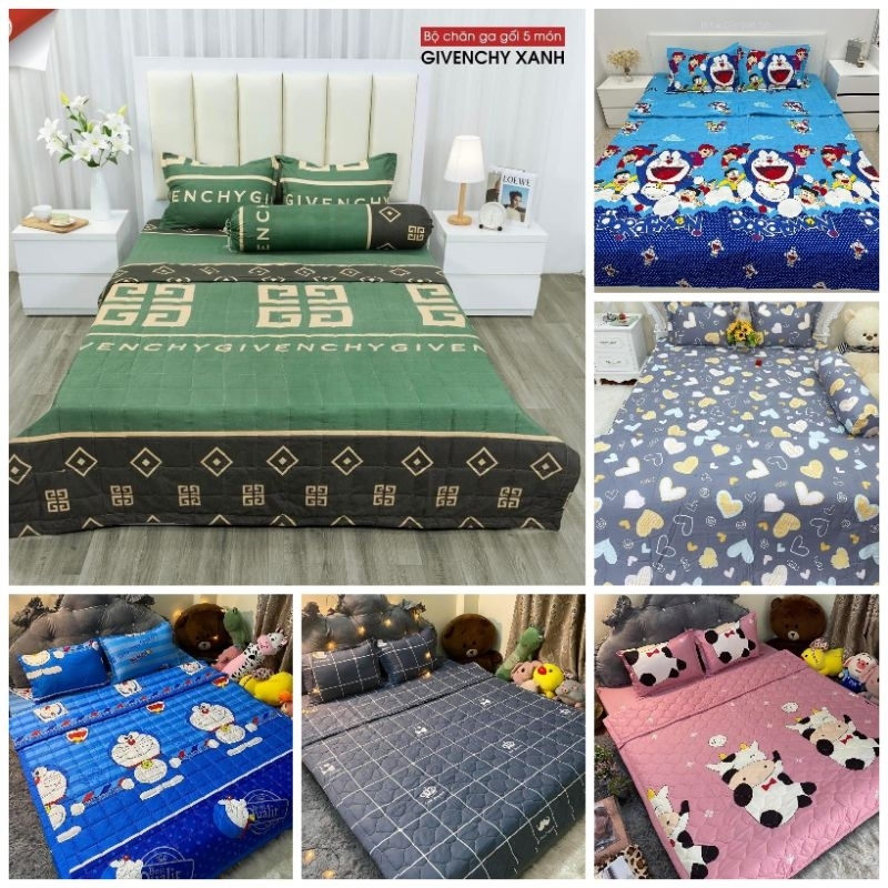 Bộ drap cotton poly mẫu mới
