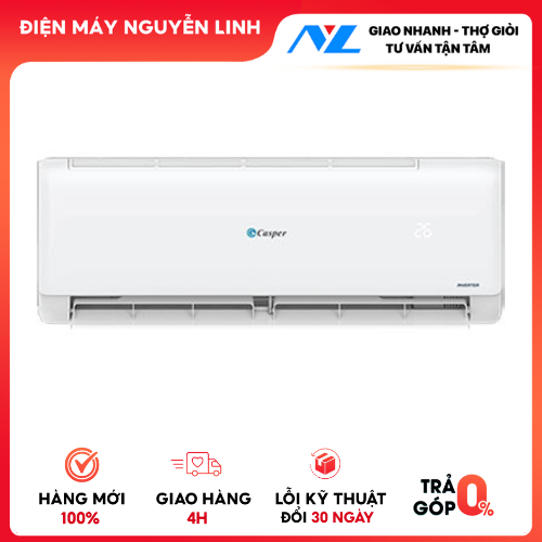 Máy lạnh treo tường Casper Inverter 1.5 HP JC-12IU36