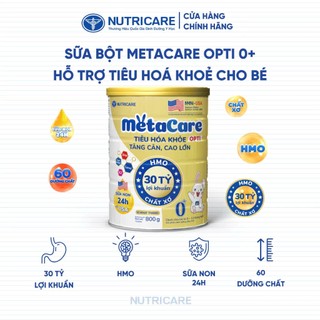 (HSD T4-2028) (Mẫu Mới) Sữa Bột Nutricare MetaCare Opti 0+ 800g (Cho Trẻ Từ 0-12 Tháng).