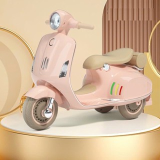 Xe Vespa Cho Bé, Xe Máy Điện Babibo Kids Mã 02 Cho Bé Tải 35Kg, Có 0Kết Nối Nhạc Qua Buletooth SMPM-AA-031