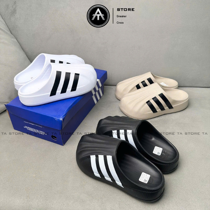 Dép sục đúc nguyên khối ADIFOM, Sục Ad.da.s Adifom Superstar đế cao 4cm full size nam nữ 2025