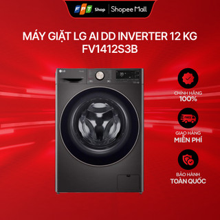   Chỉ GH tận nơi  Máy giặt cửa trước LG AI DD Inverter 12 Kg FV1412S3B 