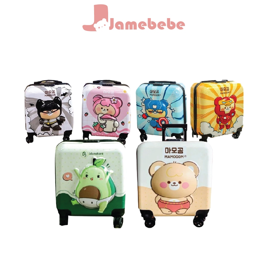 Vali quà tặng bỉm Mamogom, BB nature 18 inch tiện lợi cho bé khi đi du lịch, đi máy bay