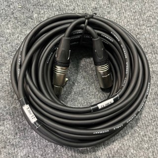  Dây Canon Sommer Jack Đực Cái 5m-10m-15m-20m Chống Nhiễu Mềm Dẻo Dây Tín Hiệu Đèn Dây Loa Active 