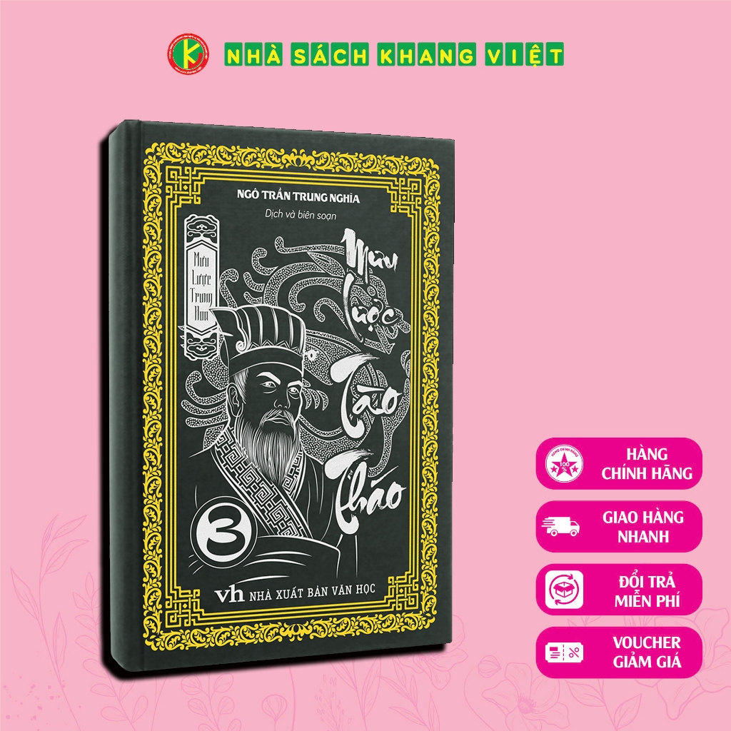 Sách - Mưu Lược Tào Tháo (Bìa Cứng)