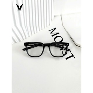 Mắt kính gọng cận thời trang nam nữ hot trend GM tròng 0 độ chống ánh sáng xanh Uv400 nobox