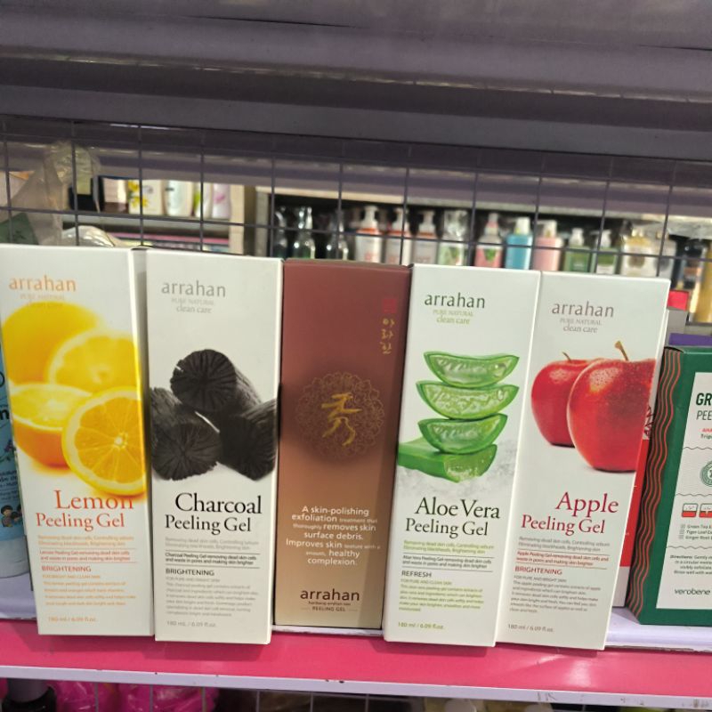combo 5 tẩy  da chết Arahan ( hàn quốc )