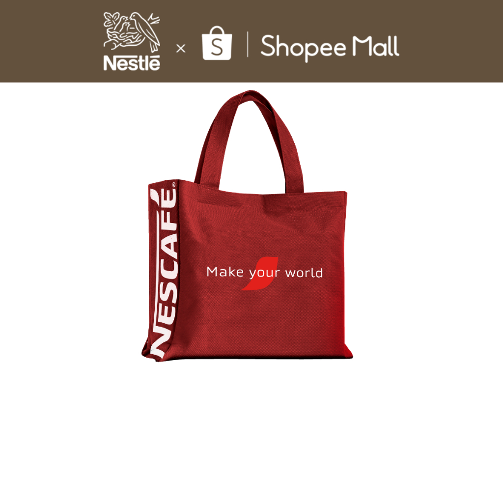 [Gro Gift] Túi vải đỏ Nescafe