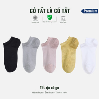 Tất nữ cổ ngắn siêu mỏng mát mùa hè Có Tất Là Có Tất Premium Nangmil sợi sồi Modal bền êm thơm mát