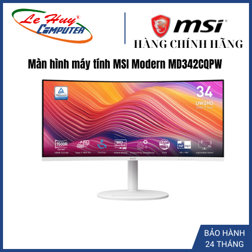 Màn hình LCD Msi MD342CQPW (3440 x 1440/ VA/ 120Hz/ 1 ms/ Adaptive Sync)