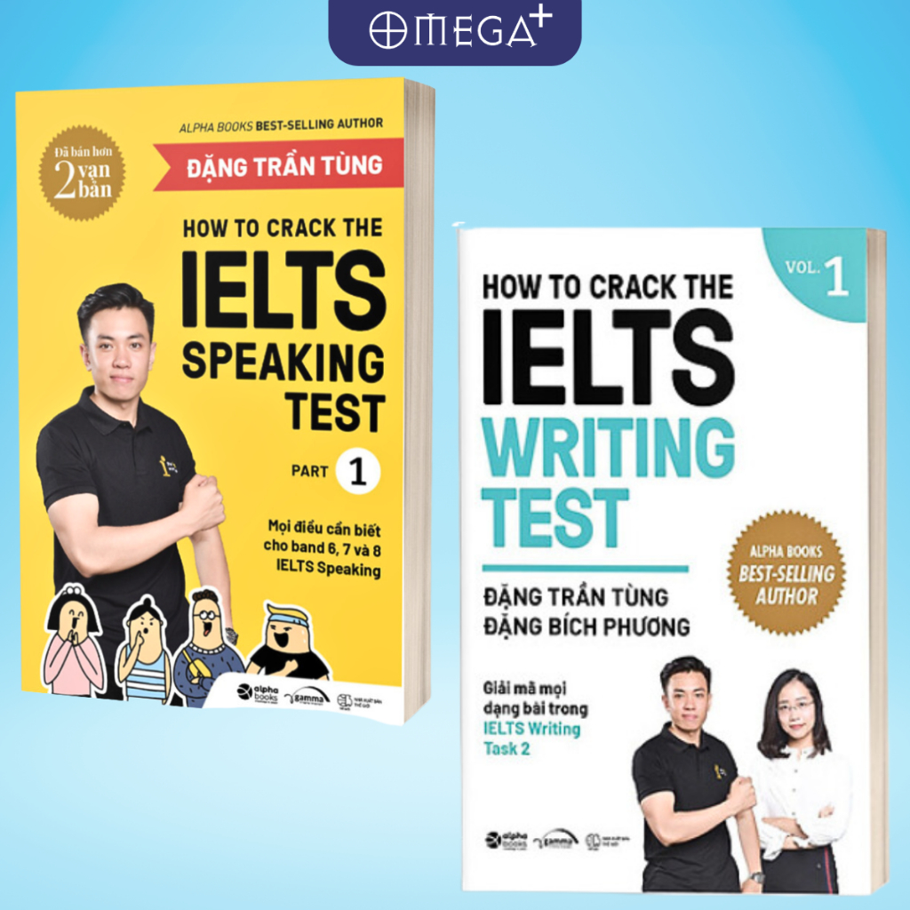 Bộ Sách How To Crack The IELTS Writing Test Vol.1 + How To Crack The IELTS Speaking Test Part 1