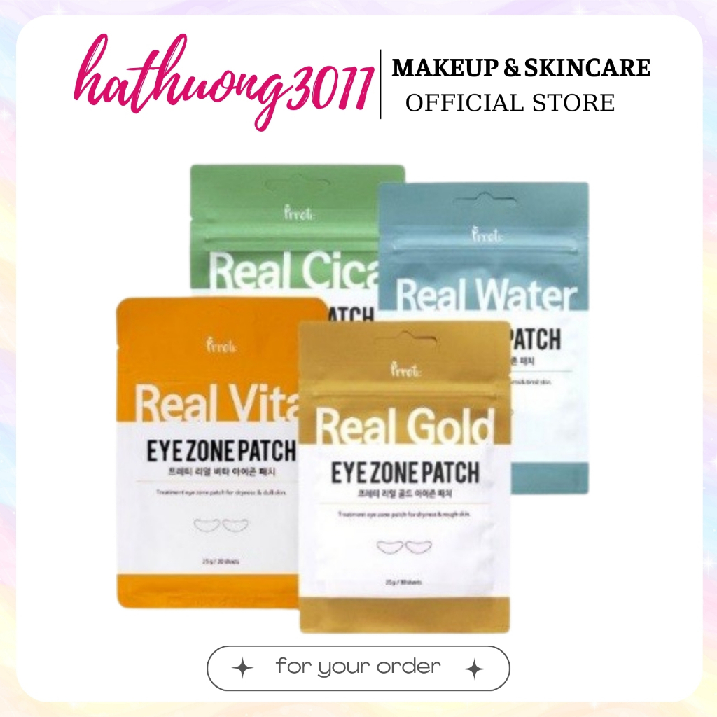 Mặt Nạ Mắt Prreti Real Vita Eyezone Patch