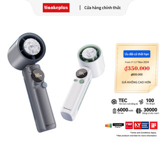 TiankePlus Quạt cầm tay mini, quạt turbo siêu mạnh, chế độ làm mát nhanh TF20Pro
