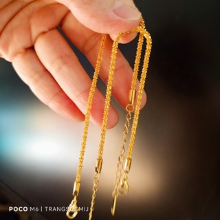 Lắc tay titan dạng bính xoắn