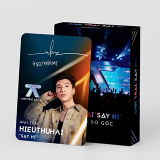 Card Bo Góc Anh Trai Say Hi Có Chữ Ký, Cứng Cáp Sưu Tầm, Quà Tặng