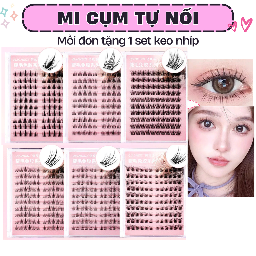 Mi Giả Cụm Tự Nối Tự Nhiên Nhiều Phong Cách Tái Sử Dụng Nhiều Lần GREEN