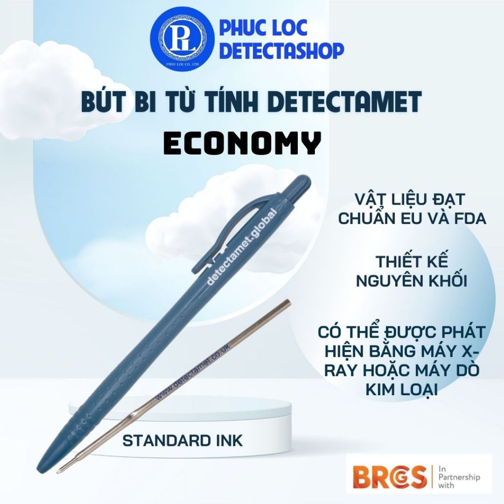 Bút bi từ tính Detectamet Economy