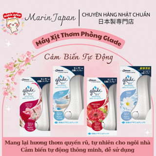   Hàng Nhật Chuẩn  Máy xịt Glade Johnson Nhật Bản Chính Hãng - Máy nhấn tự động thơm phòng hàng Nhật Bản 