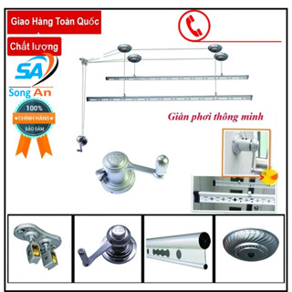 [Chính hãng] Giàn phơi thông minh Hòa Phát siêu bền Rèm Song An