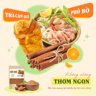 Quế thanh cạo vỏ 100g, quế thanh đẹp 8cm, cay, thơm, pha trà, gia vị nấu ăn, trang trí, xông nhà
