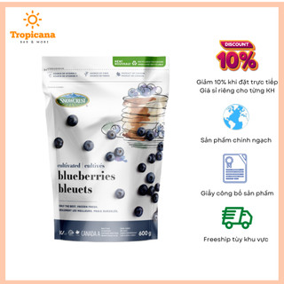  Việt Quất đông lạnh Snowcrest - Nhập khẩu Canada - Túi 600gr 