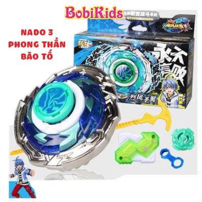 NADO3 - Dòng CB - Con quay Bộ hộp Phong thần bão tố - NA3 - 624301 (NADO 3 - Chính hãng Auldey)