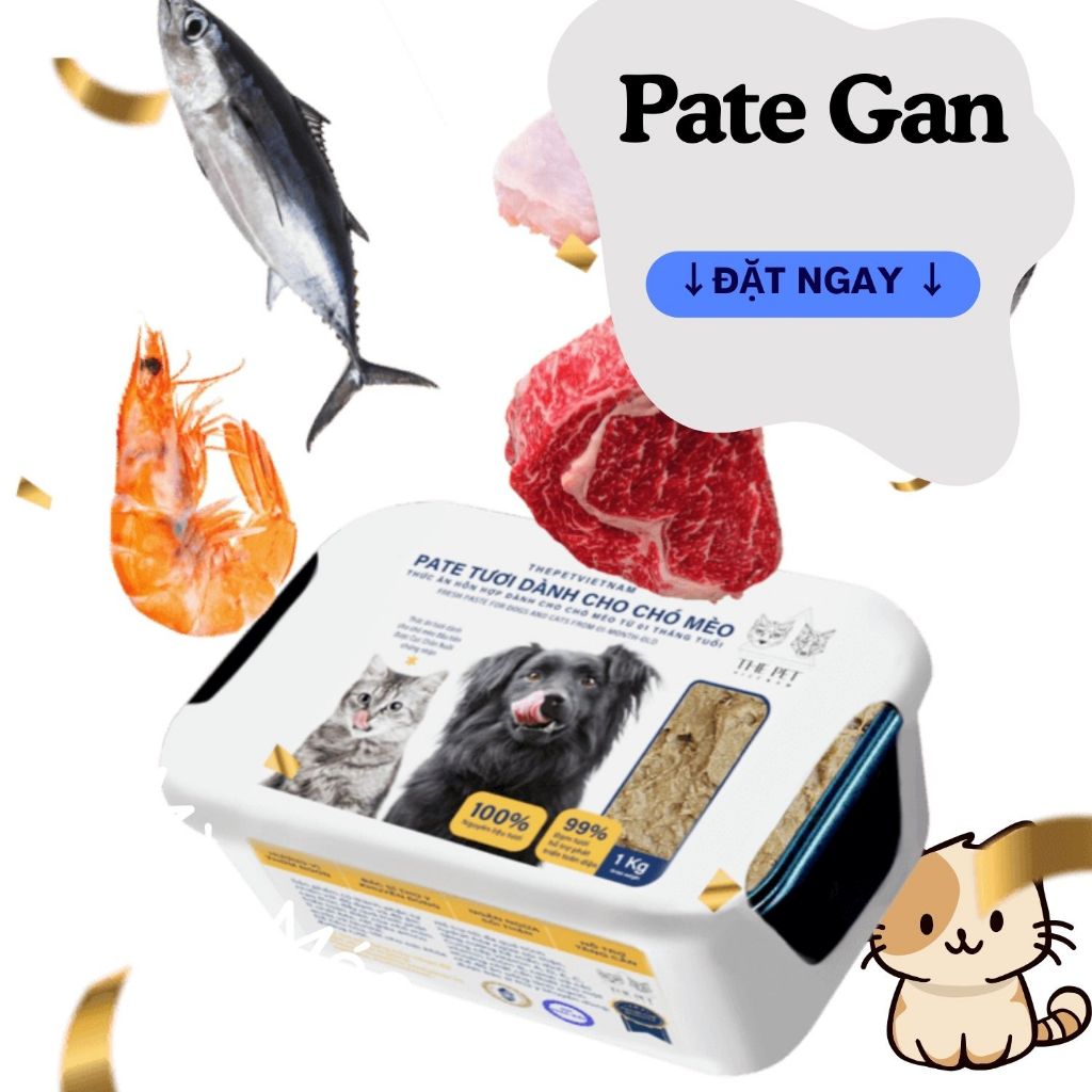 PATE TƯƠI PATE GAN - THE PET