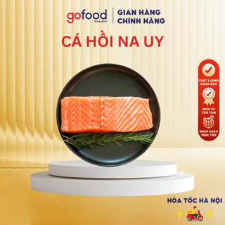 [Hỏa Tốc HN] Cá Hồi Nauy Tươi Phi Lê Size To Nhất Ăn Sashimi, Sushi, Áp Chảo Cho Bé... - Gofood