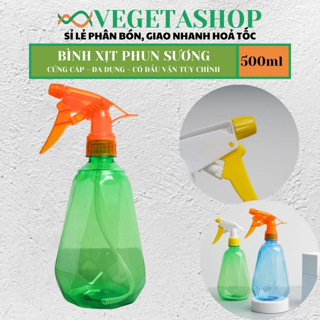 BÌNH XỊT PHUN SƯƠNG 500ml  - VEGETASHOP