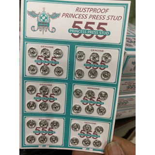 nút bấm áo dài 1 vĩ 6 bộ ( 36 nút )