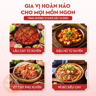 Hạt tiêu Tứ Xuyên 500g, xuyên tiêu đỏ khô, hoa tiêu làm gia vị, lẩu cay tứ xuyên, thơm, cay