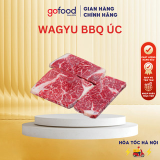 [Hỏa Tốc HN] Bò Wagyu Úc Khay 500gr - Nạc Vai Bò Wagyu Úc Mềm, Ngọt Cho Món Lẩu, BBQ,...