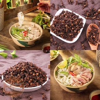 Nụ đinh hương 100g, đinh hương khô, nụ to, thơm, nguyên liệu gia vị nấu phở, lẩu, mai quế lộ