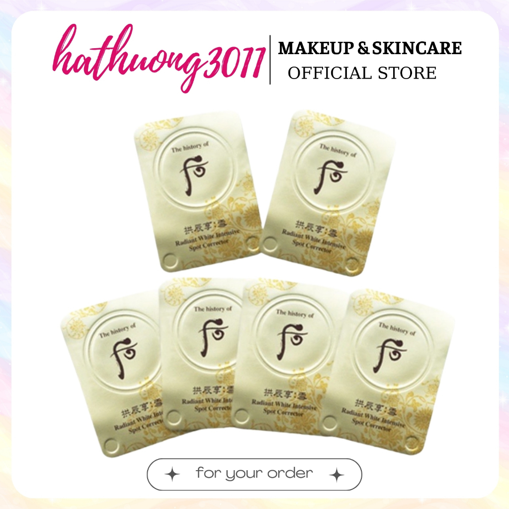 Viên Cao Cho Da Nám Whoo Radiant White Ultimate Corrector