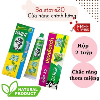  Hộp 2 tuýp - Kem đánh răng DARLIE Ông Tây Thái Lan 