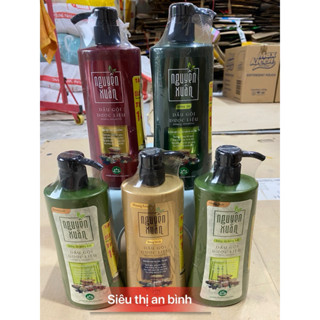 Dầu Gội Nguyên Xuân 350ml-600ml Dầu Gội Đầu Dược Liệu Nguyên Xuân